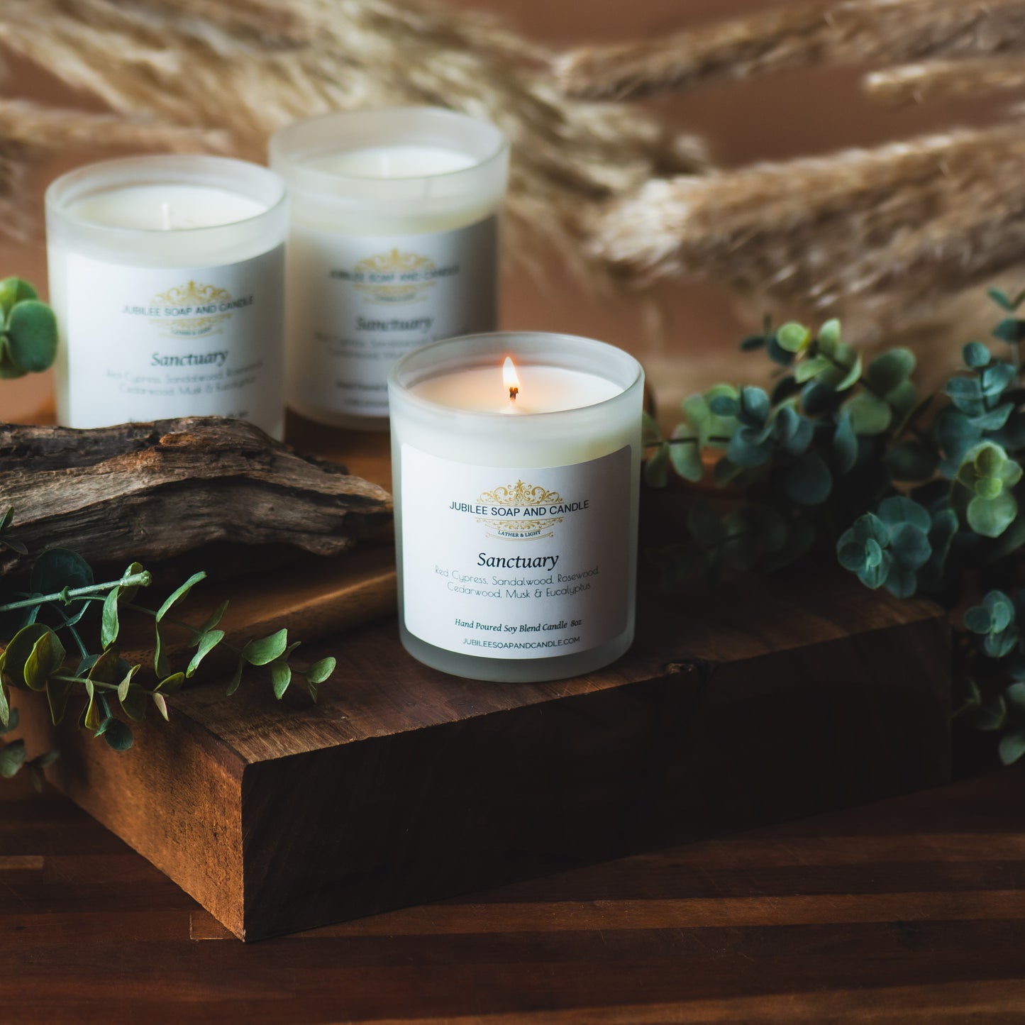 The Sanctuary- Handcrafted Soy Blend Candle