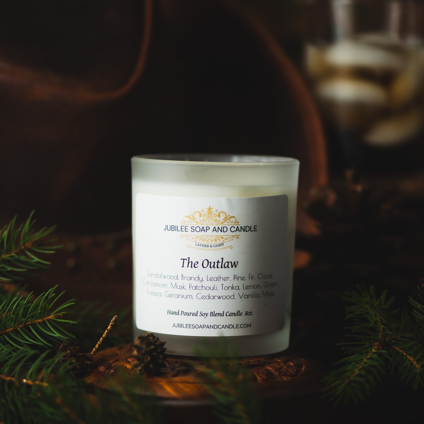 The Outlaw- Handcrafted Soy Blend Candle