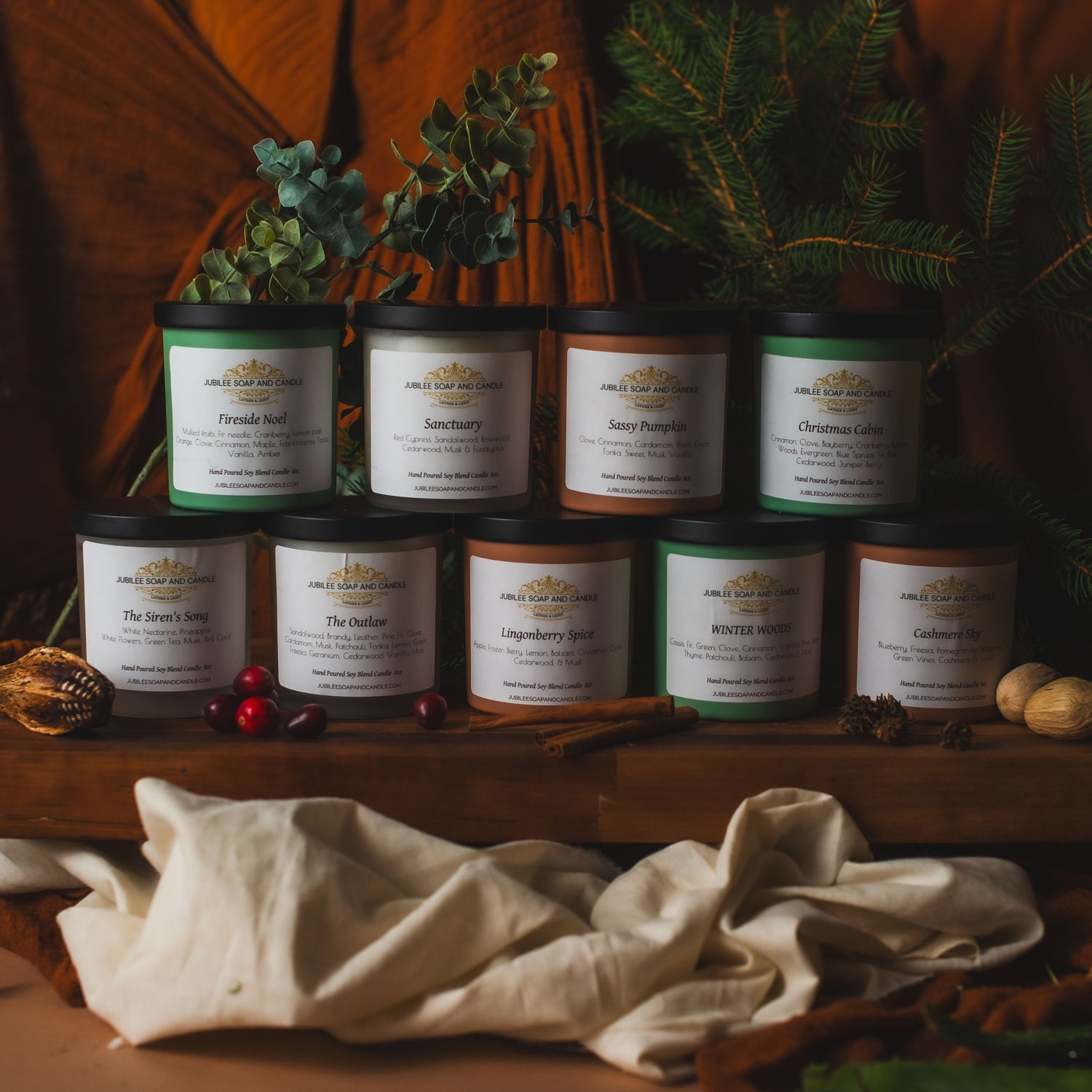 Handcrafted Soy Blend Candles
