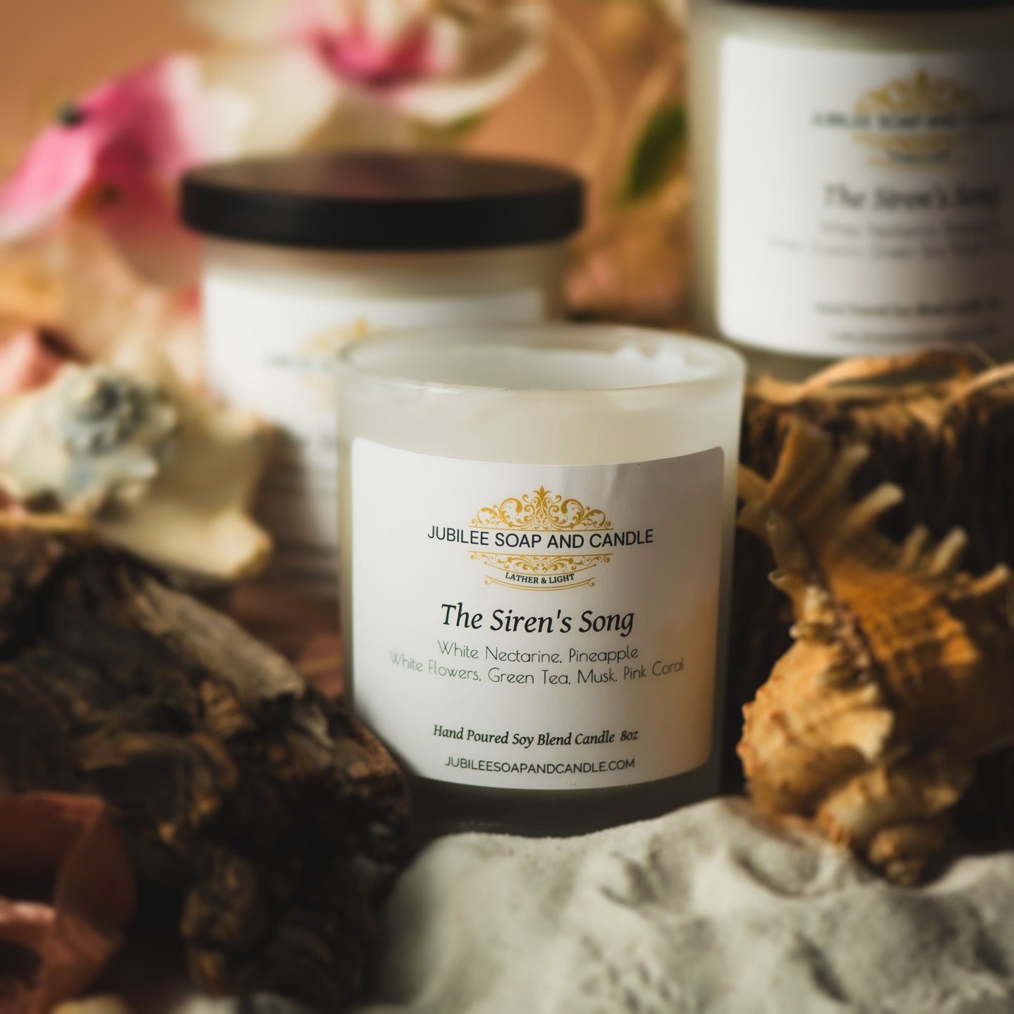 The Siren's Song- Handcrafted Soy Blend Candle