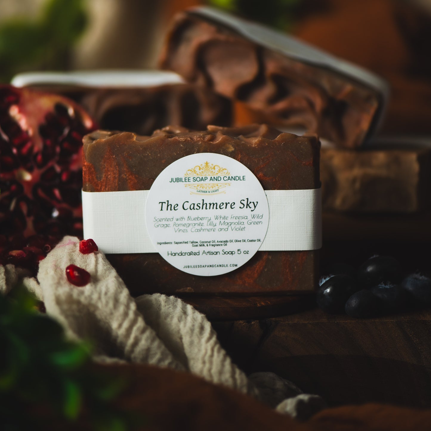 The Cashmere Sky- Artisan Crafted Tallow & Goat Milk & Soap